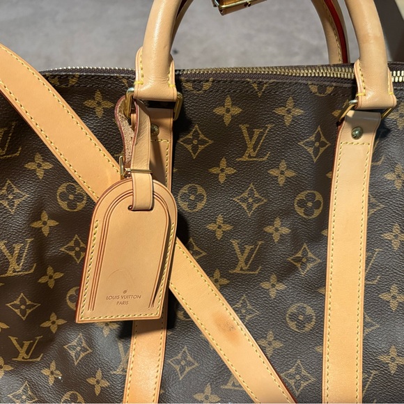LOUIS VUITTON Keepall Bandouliere 55 Monogram Canvas Travel Luggage Bag M41414 - Picture 5 of 14